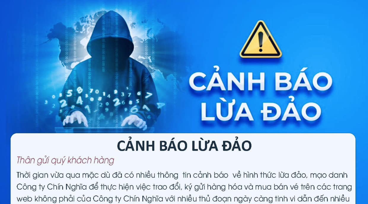 Cảnh báo lừa đảo, mạo danh Công ty Chín Nghĩa