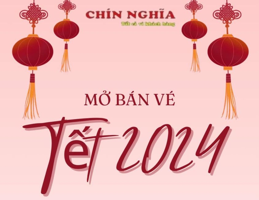 [Thông báo] Kế hoạch mở bán vé Tết Giáp Thìn 2024